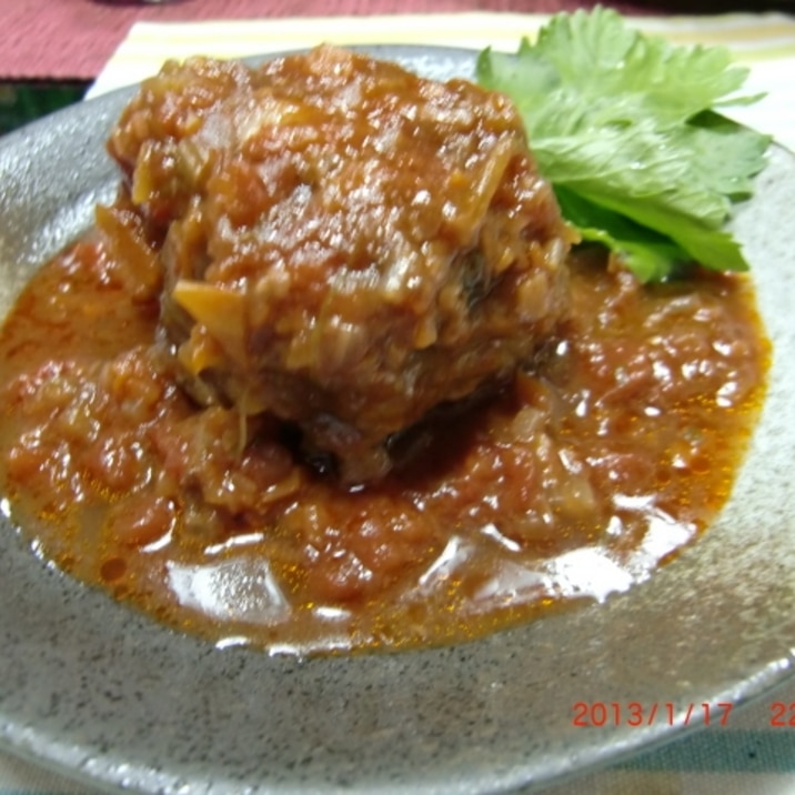 圧力鍋ですぐできる　牛テールのトマト煮込み